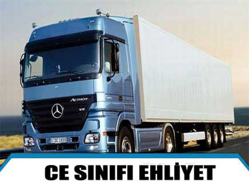 CE Çekici Tır Ehliyeti